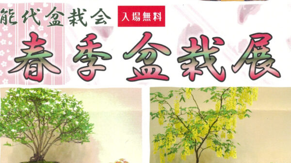 【5月23日、24日】春季盆栽展