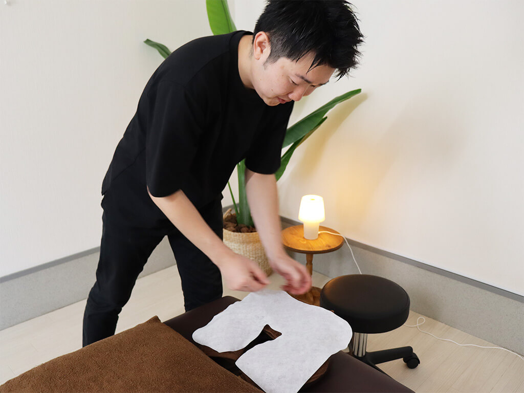 坂本さんの準備